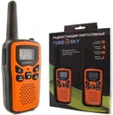 Комплект раций 2 шт TurboSky T25 ORANGE. Рация оранжевого цвета. Рация детская TurboSky T25.