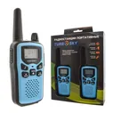Комплект раций 2 шт TurboSky T35 BLUE. Рация TurboSky T35 синего цвета.