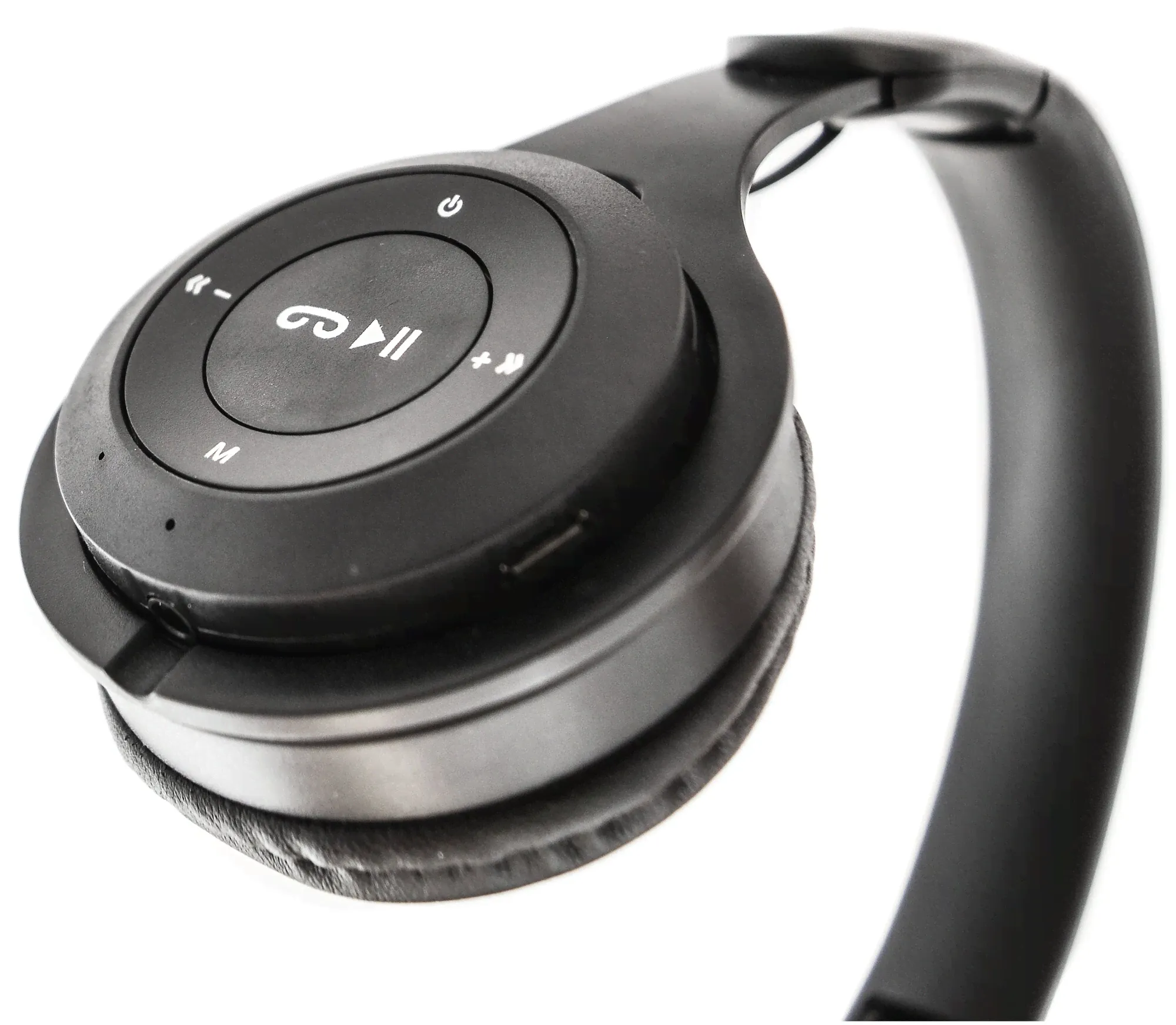 BRAVIS Беспроводные наушники TurboSky WH-02 BLACK. Bluetooth гарнитура TurboSky WH-02, накладные наушники черные наушники-0