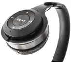 BRAVIS Беспроводные наушники TurboSky WH-02 BLACK. Bluetooth гарнитура TurboSky WH-02, накладные наушники черные наушники